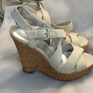 Banana republic wedge sandals